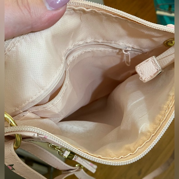 Cute🌸Floral Light Pink shoulder bag - Picture 4 of 6